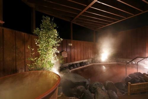 アートホテル成田の天然温泉 美湯の露天風呂