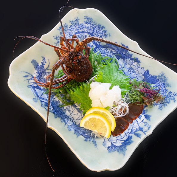 江澤館の伊勢海老