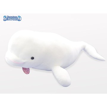 ふわふわベルーガぬいぐるみ(S)