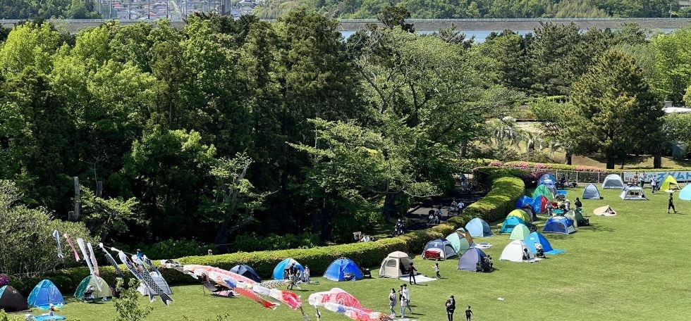 千葉こどもの国キッズダムの園内風景