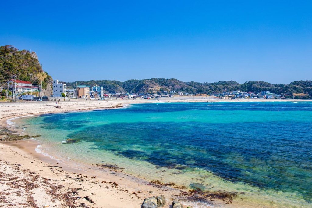 守谷海岸の全景