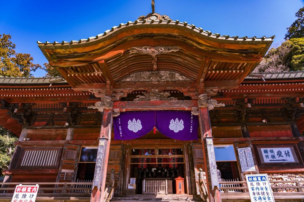清澄寺の本堂