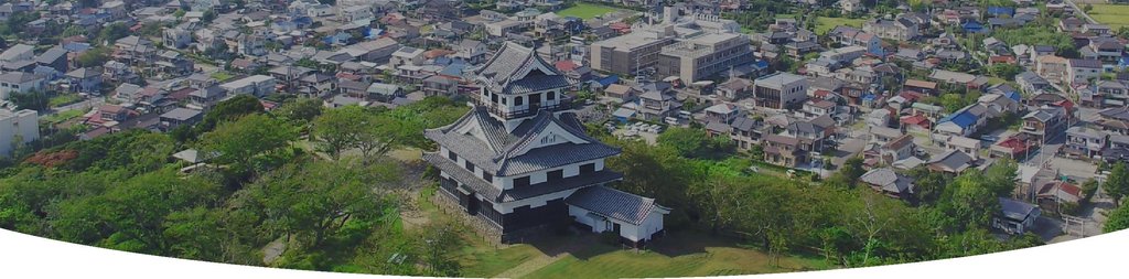 城山公園の園内を彩る桜
