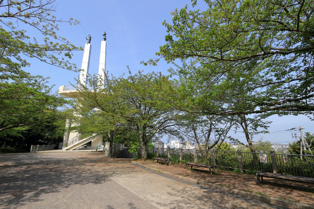 太田山公園の遊歩道