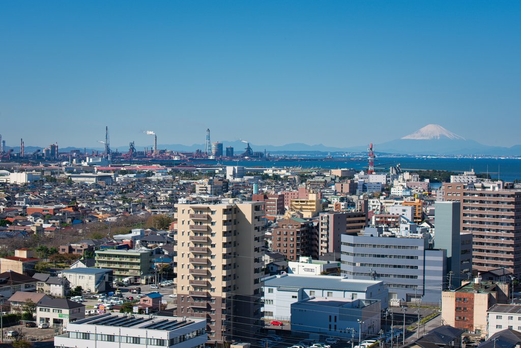 きみさらずタワーからの展望