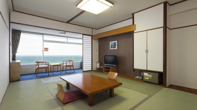 鴨川シーワールドホテルのオーシャンビュー客室