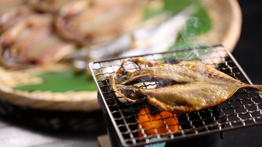 白子ニューシーサイドホテルの海鮮の焼き物