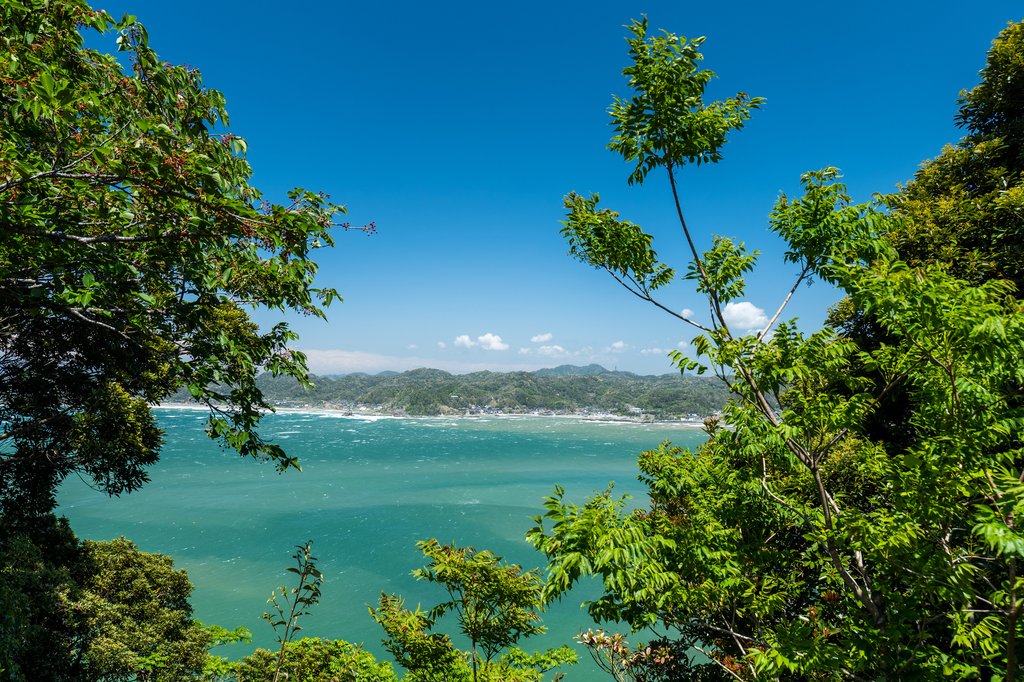 大房岬からの眺め
