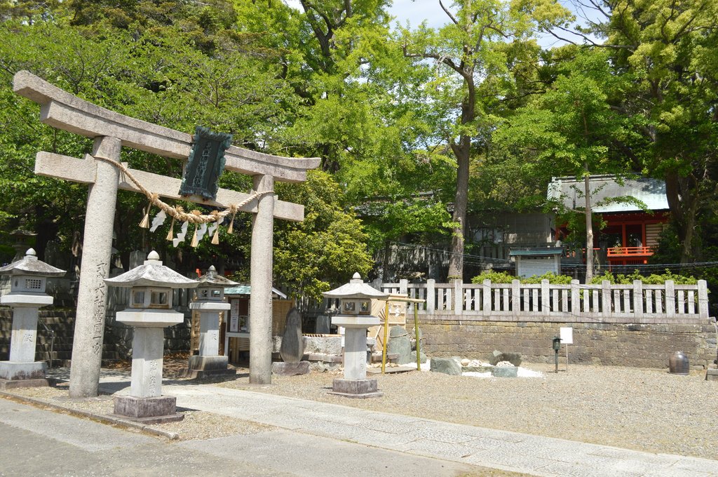 玉前神社の参道